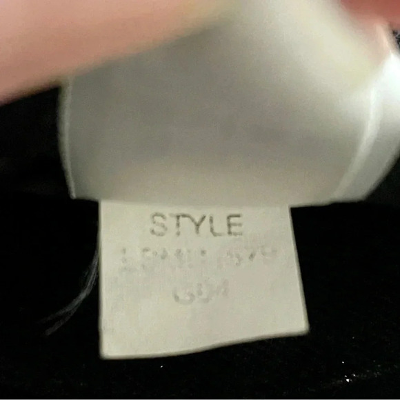 Liz Claiborne Lizsport  Wool Lined Trousers Women's 8 Black Pleated High Waist - Picture 9 of 9